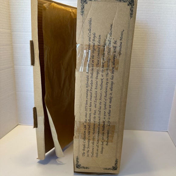 2000 Boyds Bear Yesterdays’ Children Christa Large L/E Doll 90 - Picture 9 of 9